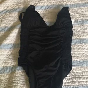 NWOT Black DKNY bathing suit